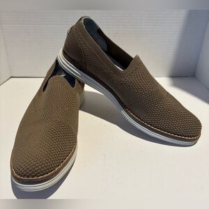 Cole Haan Womens Original Grand Cloudfeel Meridian Loafer Size 9 Brown Knit Shoe